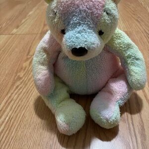 Ty Multicolor Pastel Plush Bear (Winnie the Pooh)